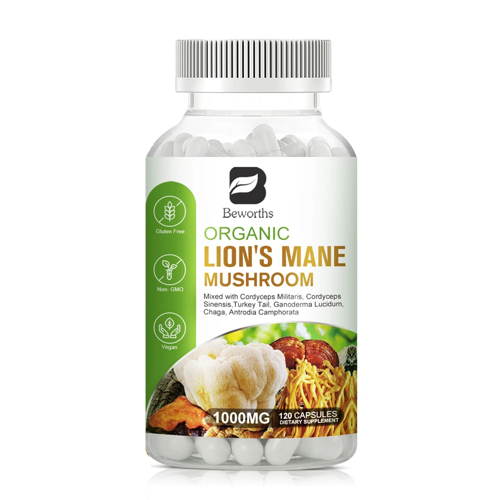Lion's Mane Mushroom Capsules