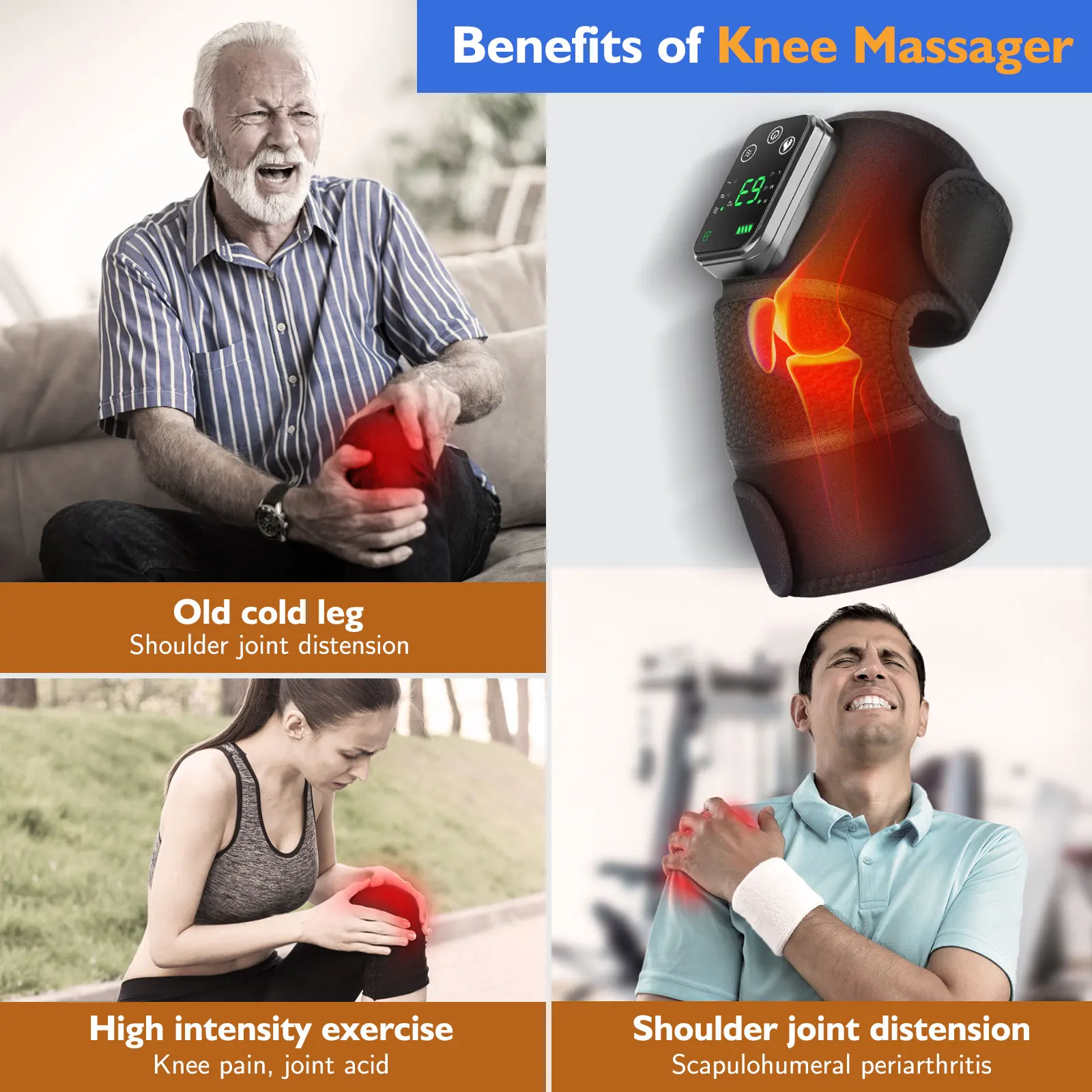 Heated Shoulder Massager Brace - Image 9
