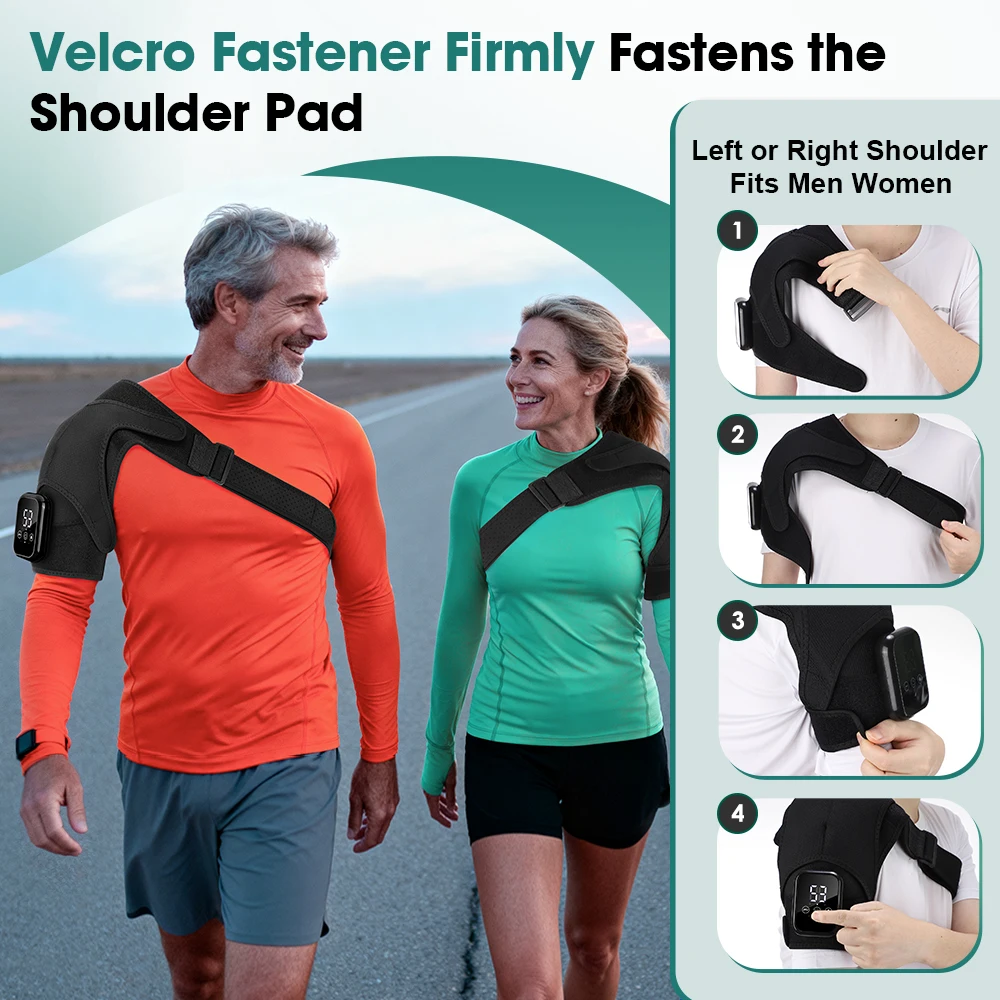 Heated Shoulder Massager Brace - Image 19