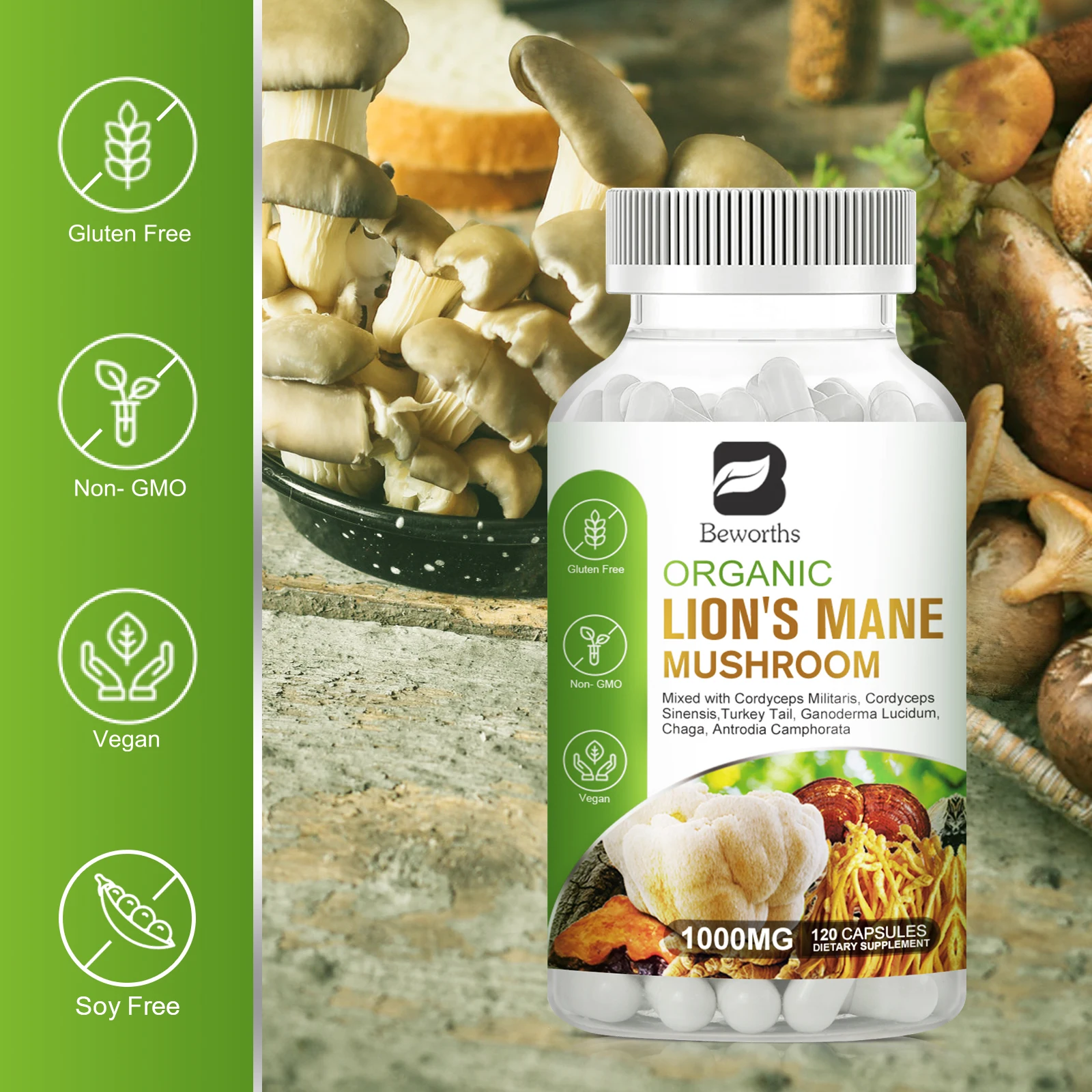 Lion's Mane Mushroom Capsules - Image 5