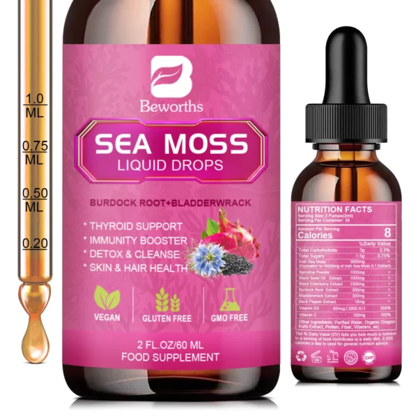Sea Moss Liquid Drops
