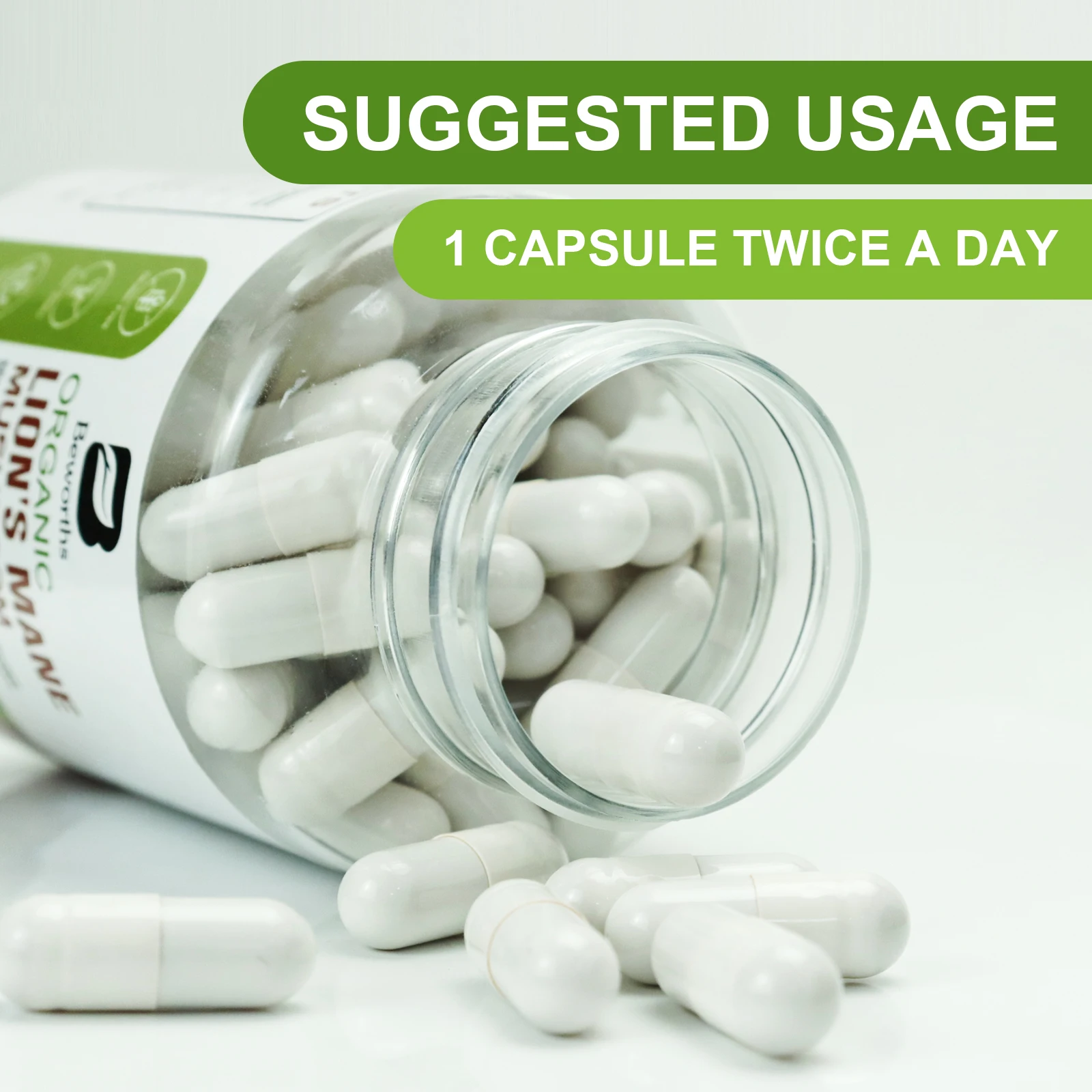Lion's Mane Mushroom Capsules - Image 3