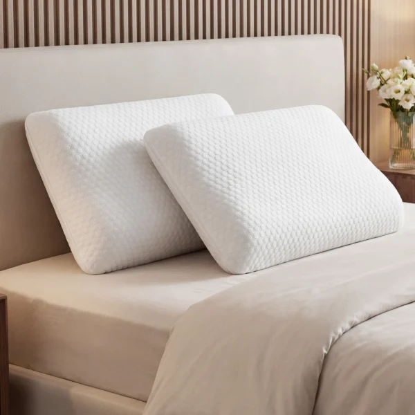 2-Pack Cooling Memory Foam Pillows