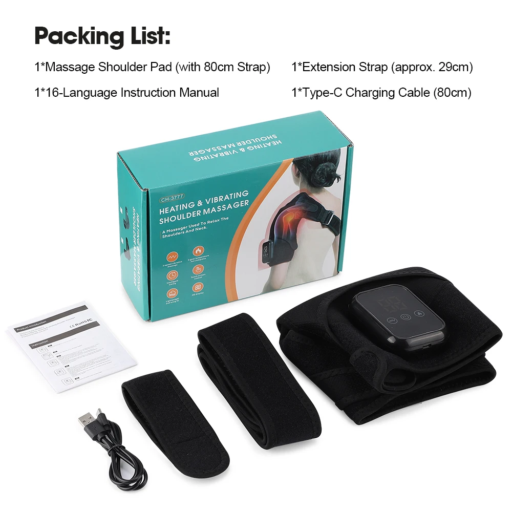 Heated Shoulder Massager Brace - Image 27
