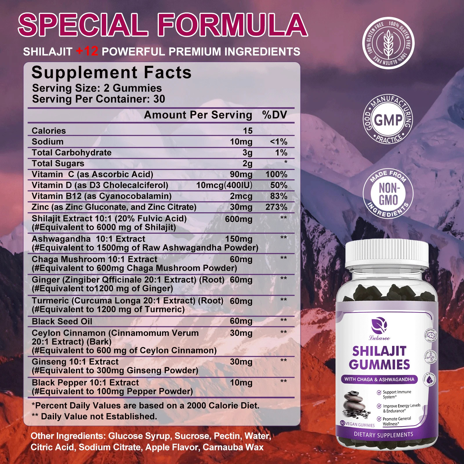 Shilajit Mineral Gummies - Image 2