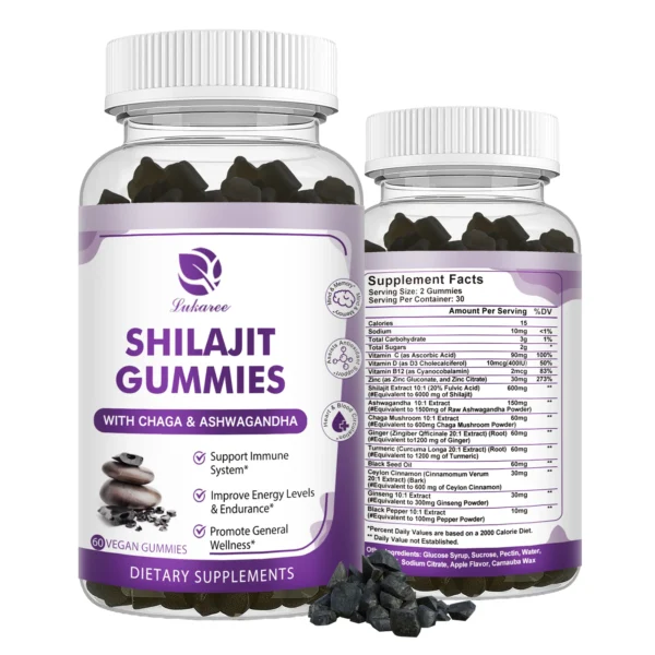 Shilajit Mineral Gummies