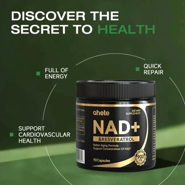 NAD+ & Resveratrol Capsules