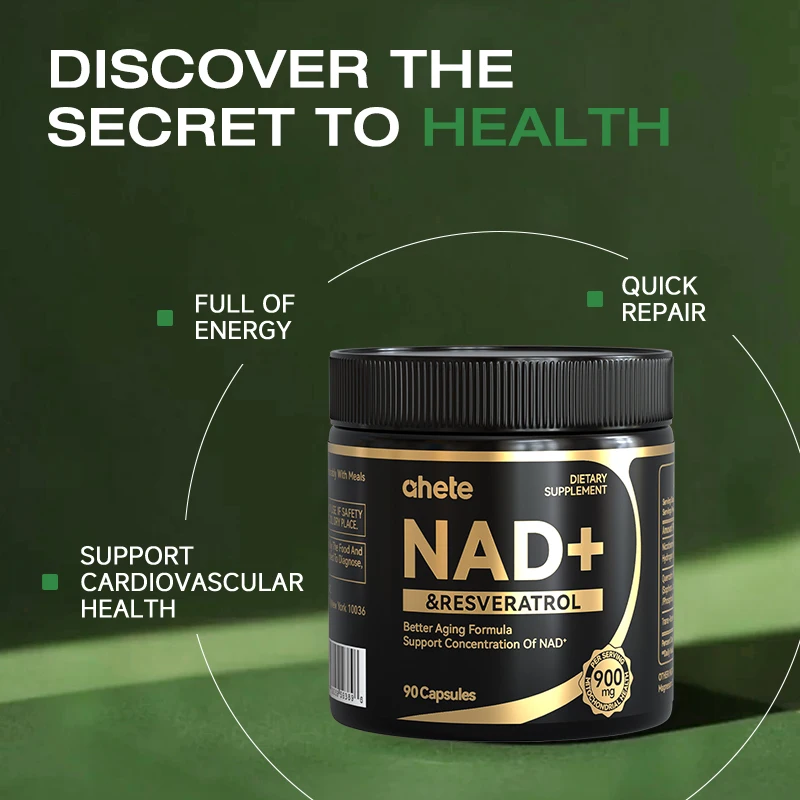 NAD+ & Resveratrol Capsules