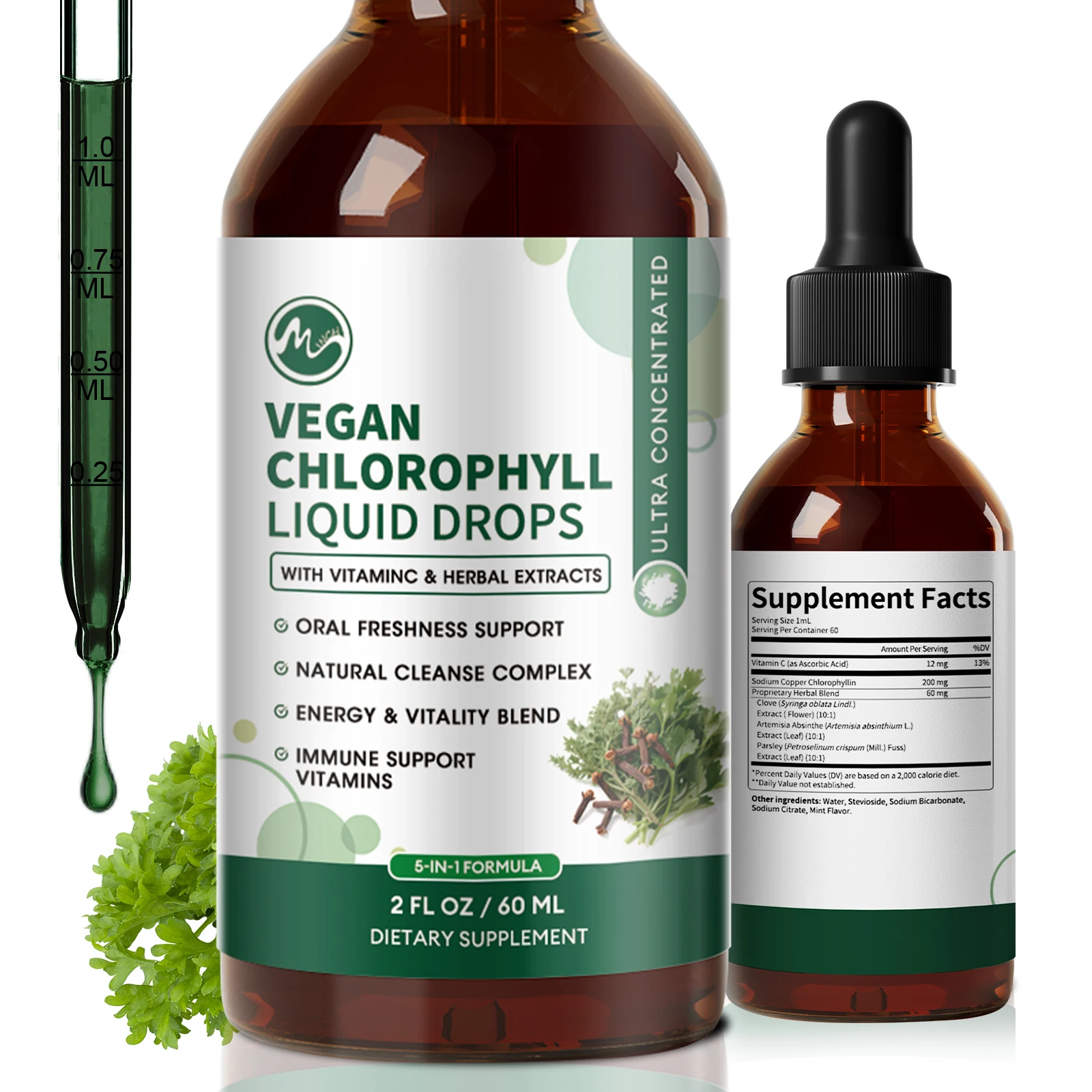 Liquid Chlorophyll Drops