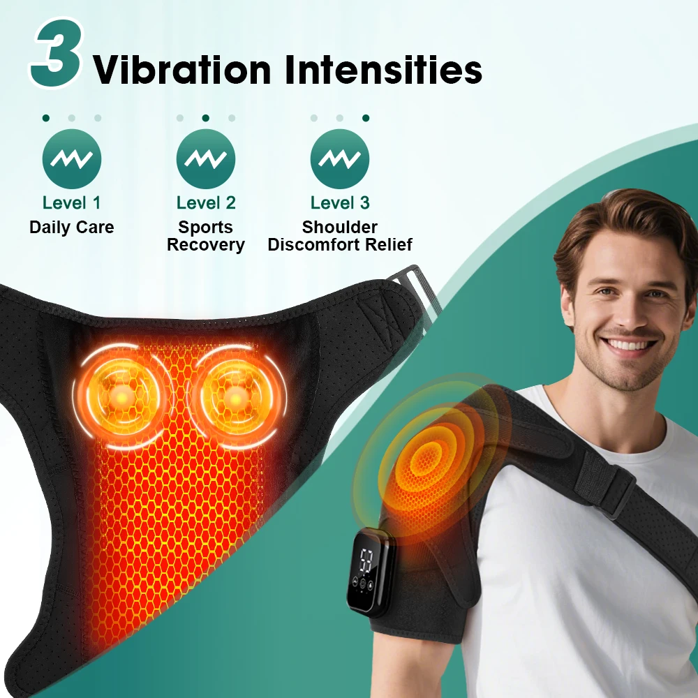 Heated Shoulder Massager Brace - Image 15