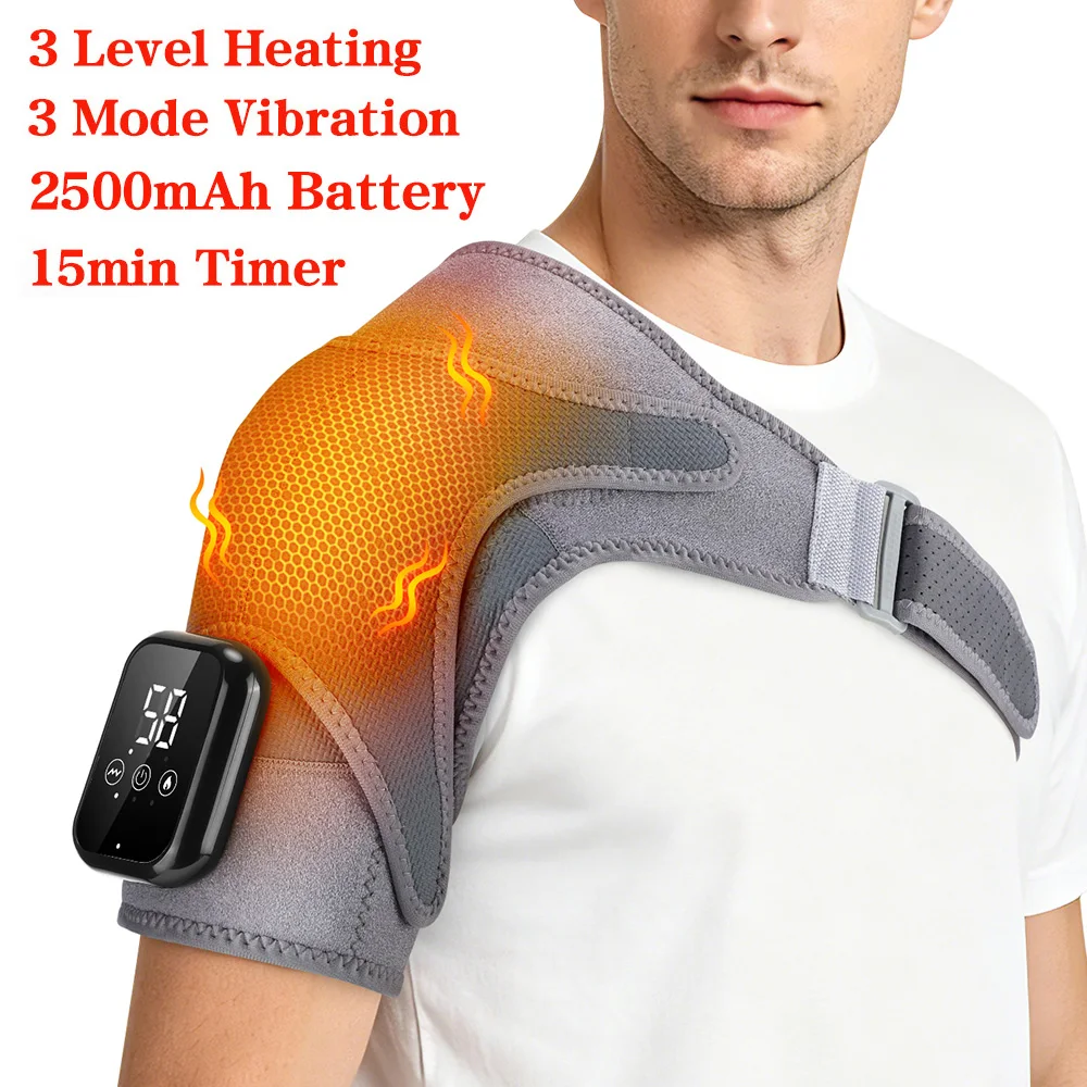 Heated Shoulder Massager Brace - Image 4