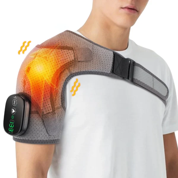 Heated Shoulder Massager Brace