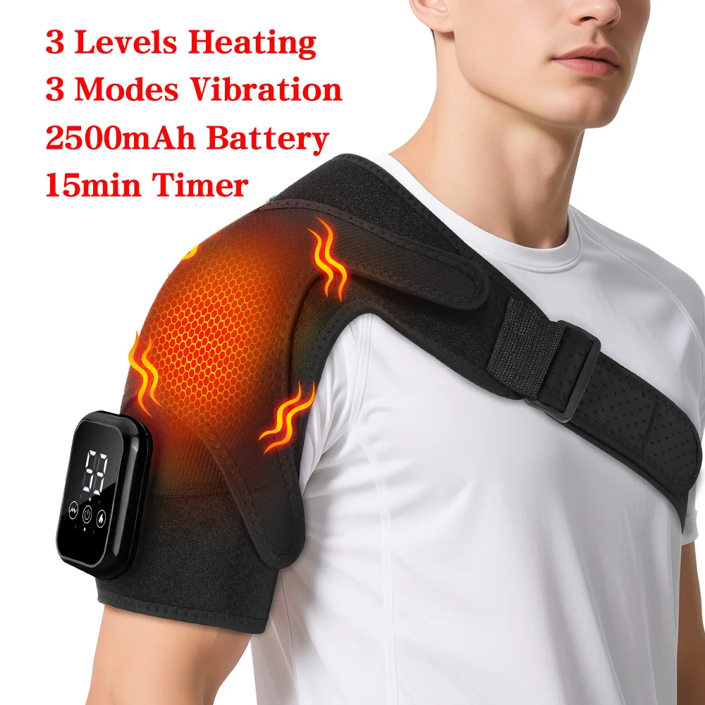 Heated Shoulder Massager Brace - Image 3