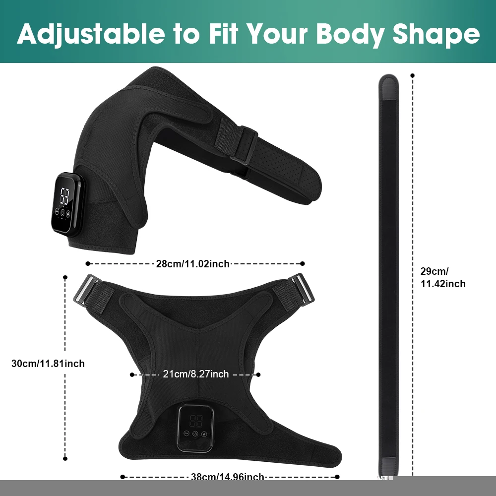 Heated Shoulder Massager Brace - Image 26