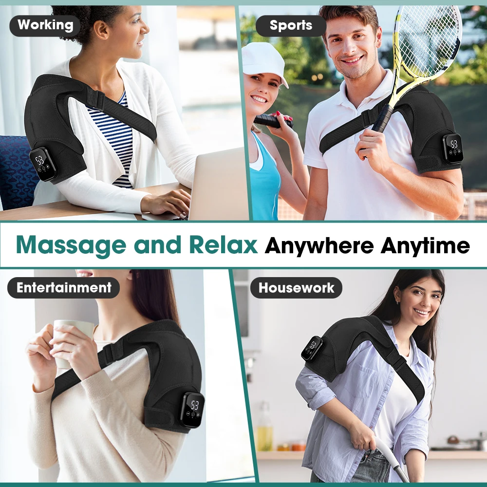 Heated Shoulder Massager Brace - Image 21