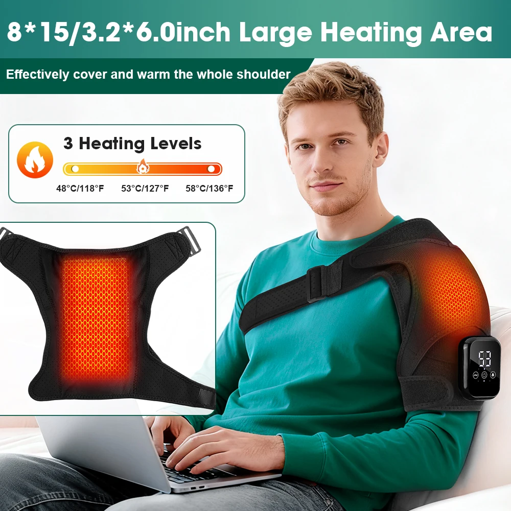 Heated Shoulder Massager Brace - Image 14