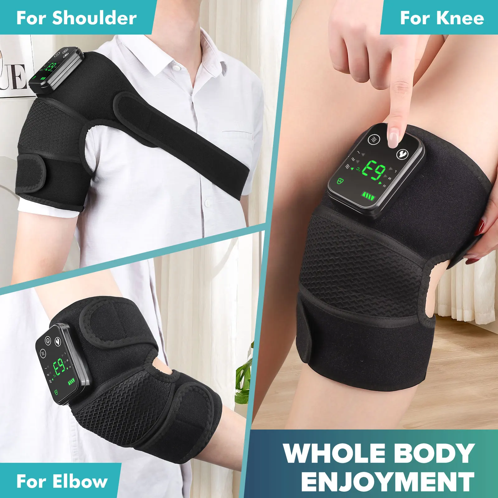 3-in-1 Heated Massage Wrap - Image 2