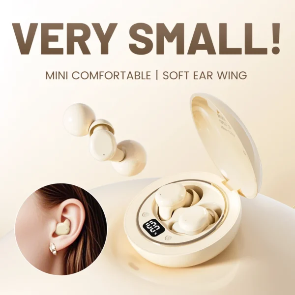 Flat Sleep Bluetooth Wireless Earbuds
