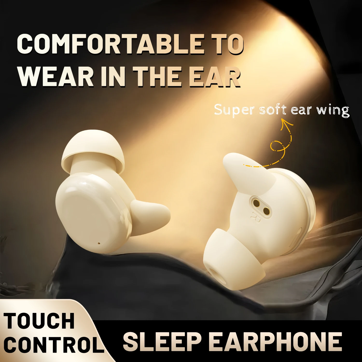 Flat Sleep Bluetooth Wireless Earbuds - Image 4