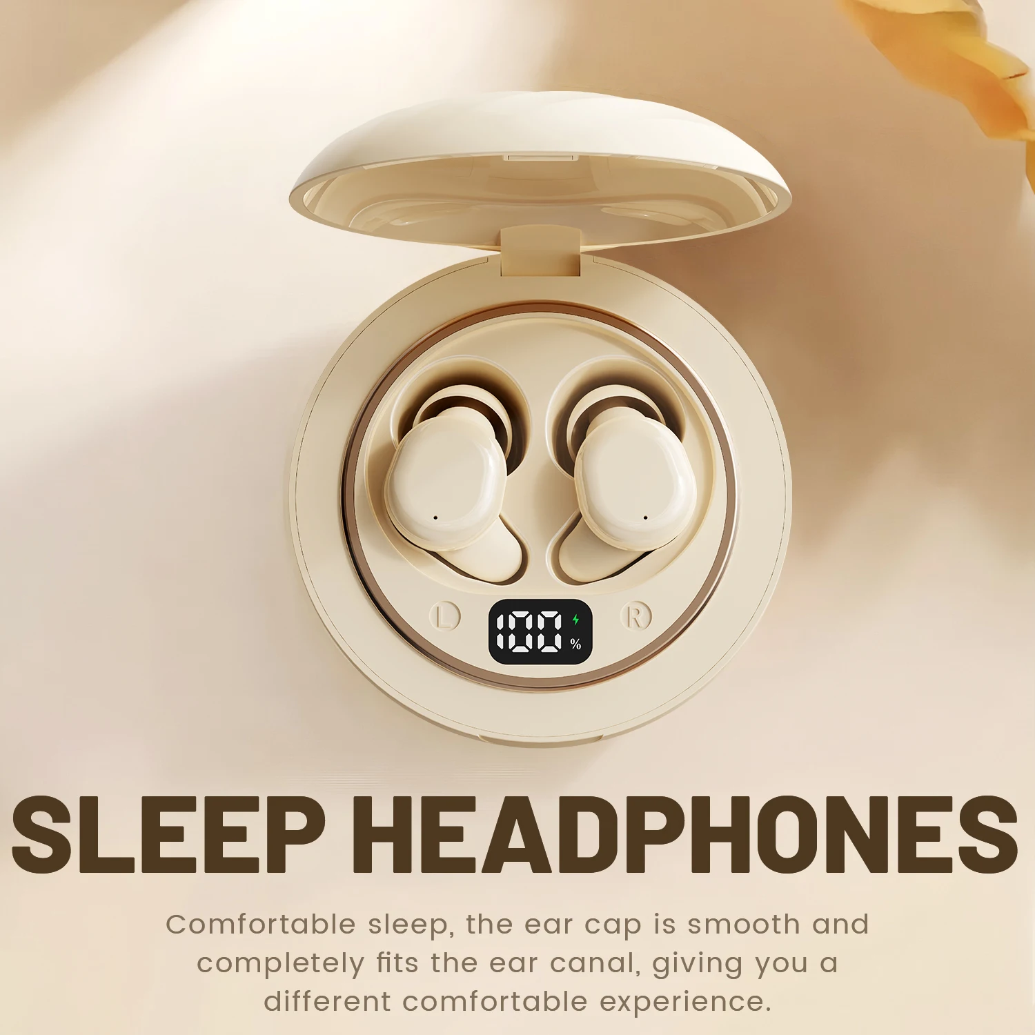 Flat Sleep Bluetooth Wireless Earbuds - Image 2